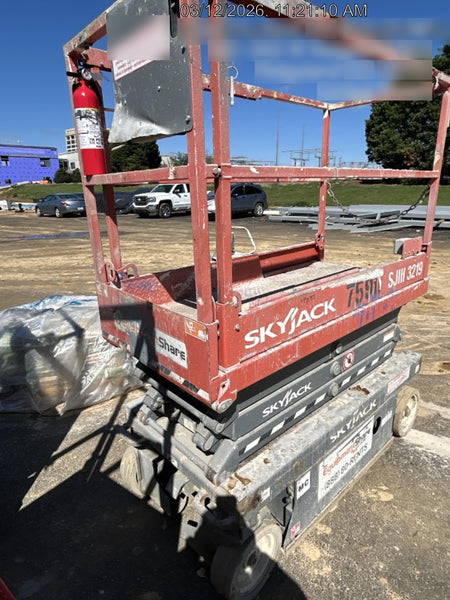 2018 Skyjack SJIII-3219 Skyjack SJIII3219 Scissor Lift w/Trojan Batteries
