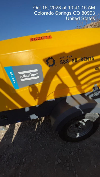 2023 ATLAS COPCO XAS188 CWK