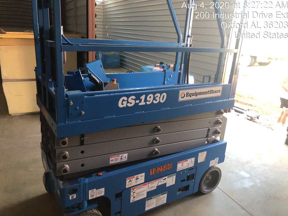2020 Genie GS-1930 Standard Machine