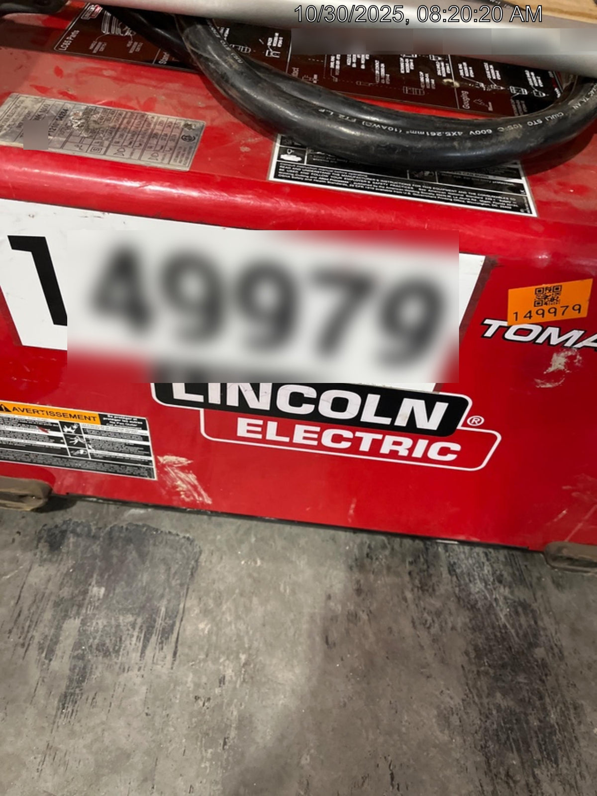 2021 LINCOLN ELECTRIC TOMAHAWK 1000