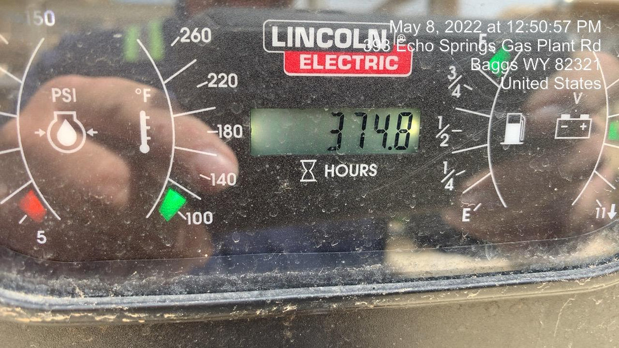 2021 Lincoln Electric Vantage 549X Ready Pak 3, ORANGE (includes trailer, cable rack, fender light kit)