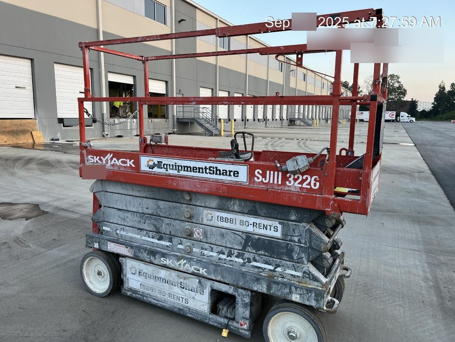 2019 Skyjack SJIII-3226 Standard Options, Trojan Batteries