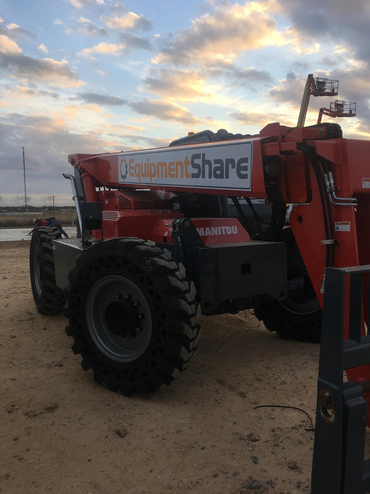 2019 Manitou MTA8044 MTA8044 - 74 HP T4, Canopy, Worklights/Strobe, Beacon, 66" Carriage, 48" Forks, Solid Tires, Lift Hook, Aux Hydraulics
