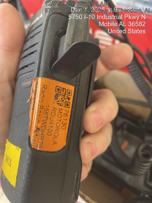 2020 MOTOROLA RDU4100