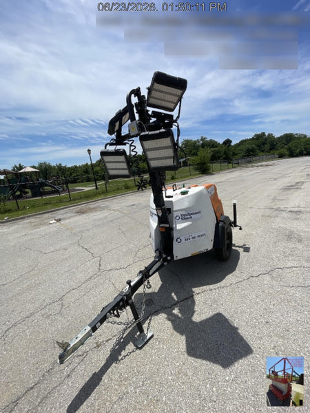 2023 Generac MLT2 Diesel, Flex Switch 120V Input, Powerzone Controller, (4) 320W LED Lights, 4kW Generator, 39.9 Gal Fuel Tank, 2" Ball, T3