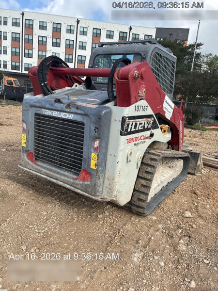 2020 Takeuchi TL12V2-CRH Cab, Rubber Track