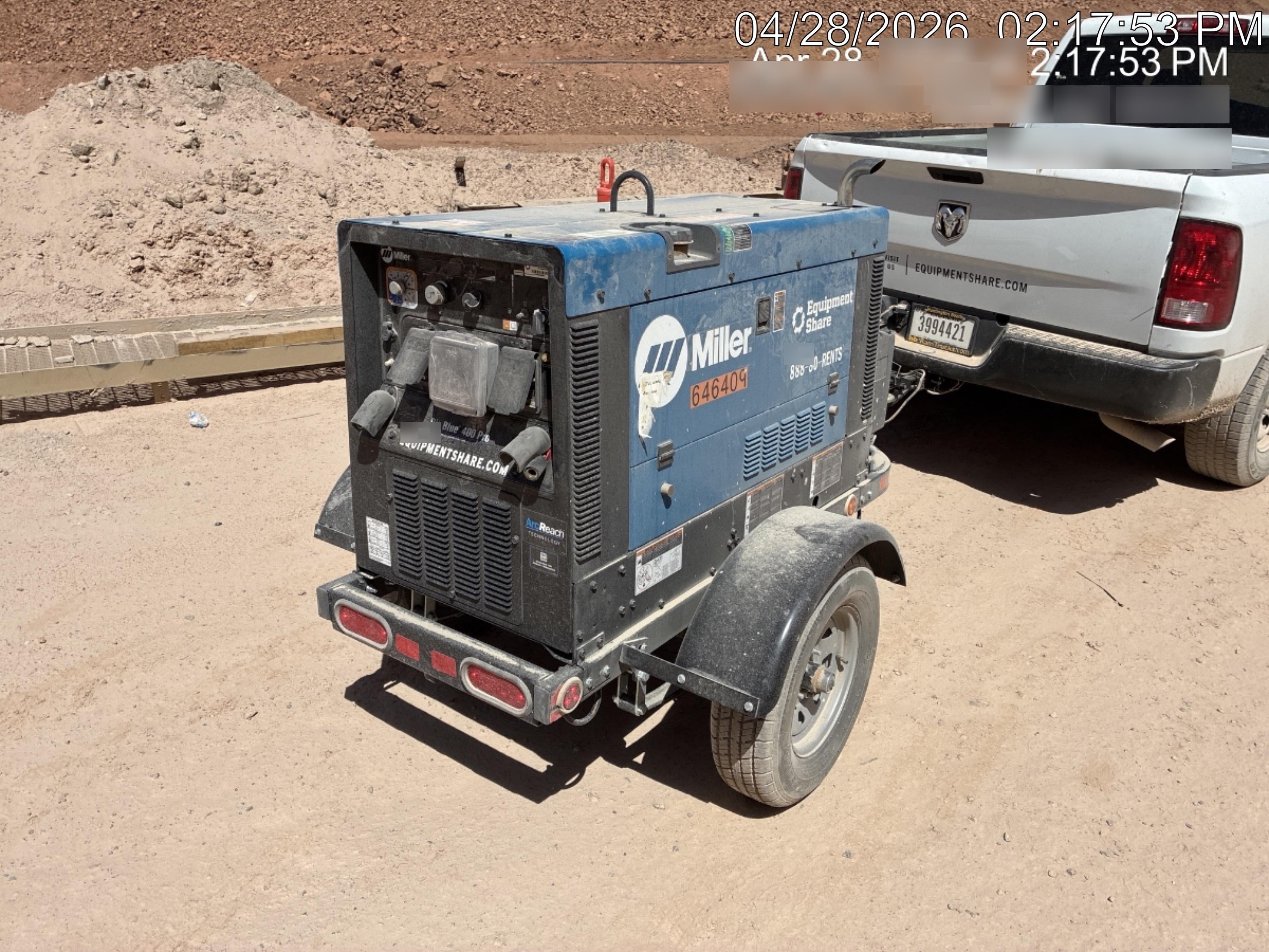 2026 MILLER ELECTRIC BIG BLUE 400