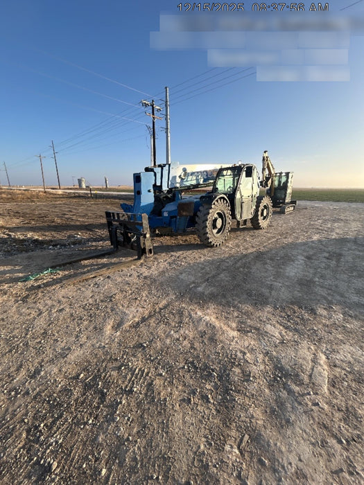 2018 Genie GTH-1056 Genie GTH-1056 w/CAB, Solid Tires, Work Lights, 60" carriage/forks, cab mesh, beacon