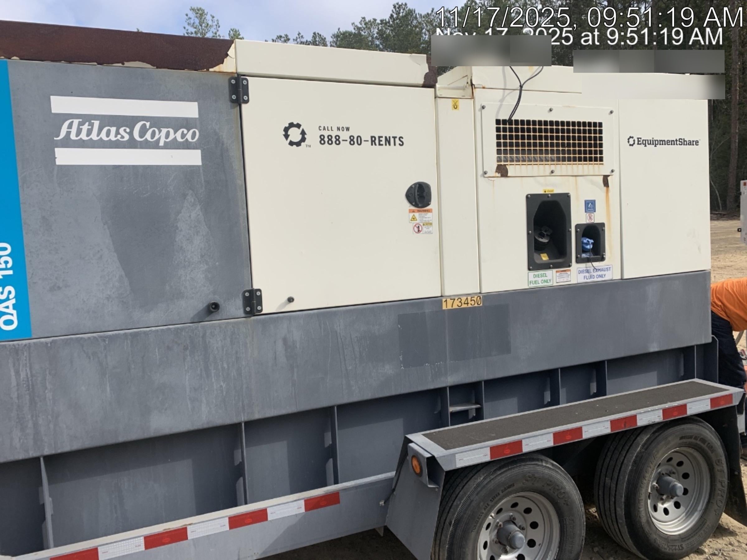 2021 ATLAS COPCO QAS150