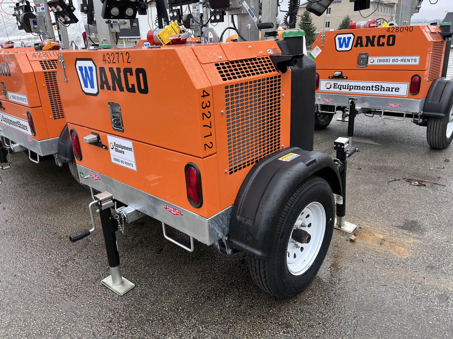 2024 Wanco WLTT-4MM4K Diesel, Deep Sea Controller, Shore Power Plug, Auto Start, (4) 350W LED Floodlights, 4kW Generator, 60 Gal Fuel Tank, 2" Ball, T3
