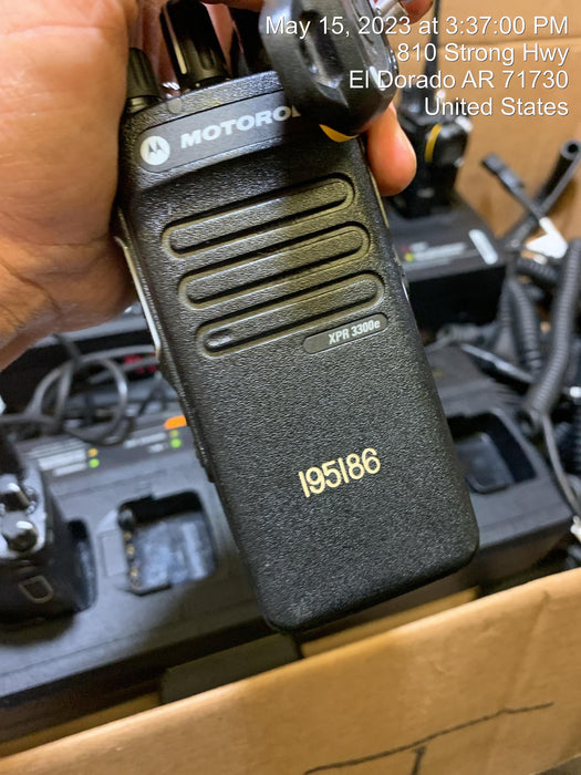 2021 MOTOROLA XPR3300E
