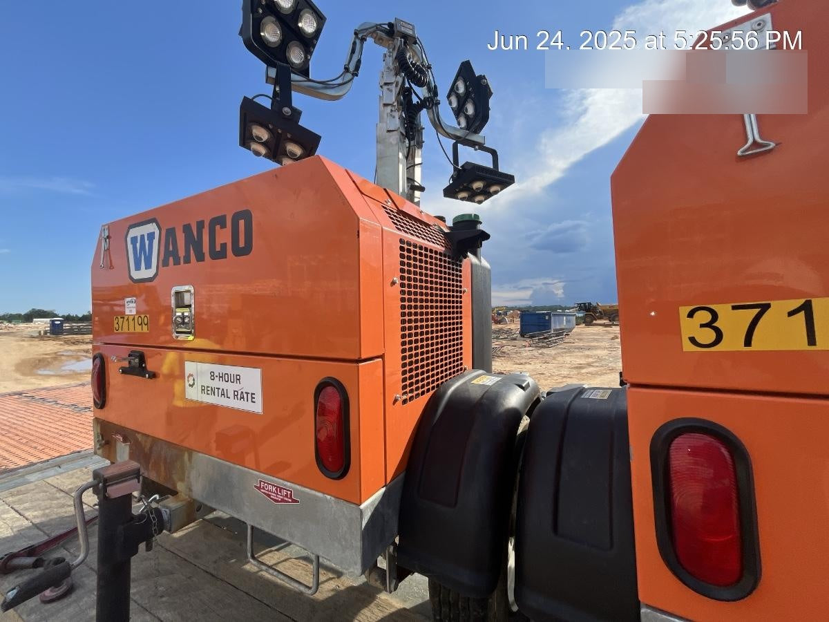 2023 Wanco WLTT-4MM4K Diesel, Deep Sea Controller, Shore Power Plug, Auto Start, (4) 350W LED Floodlights, 4kW Generator, 60 Gal Fuel Tank, 2" Ball, T3