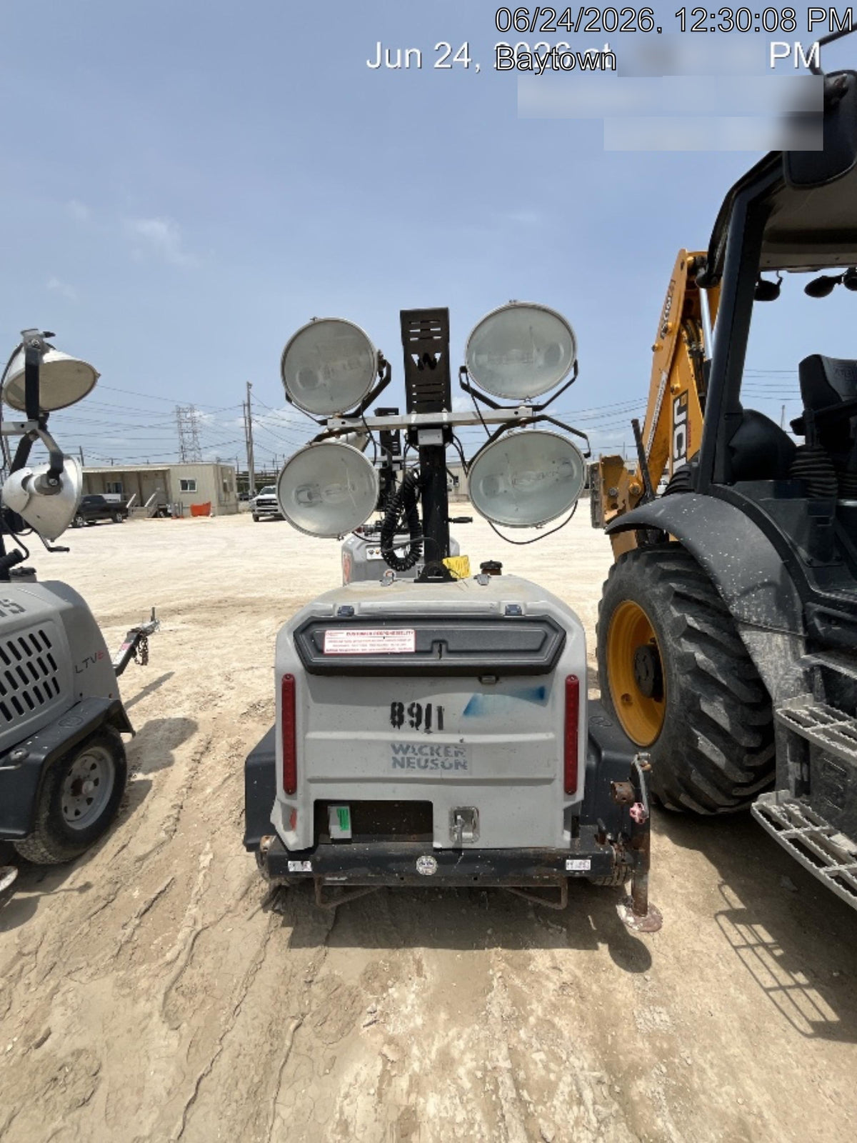 2018 Wacker Neuson LTV6L-MH Wacker Neuson LTV6L Towable Light Tower