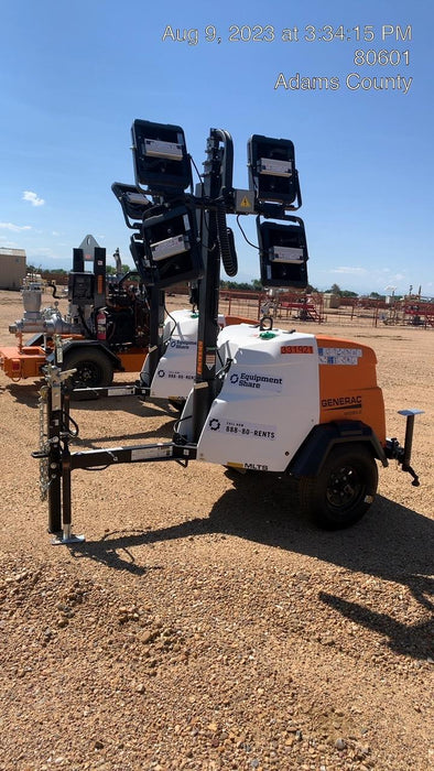 2023 Generac MLT2 Diesel, Flex Switch 120V Input, Powerzone Controller, (4) 320W LED Lights, 4kW Generator, 39.9 Gal Fuel Tank, 2" Ball, T3