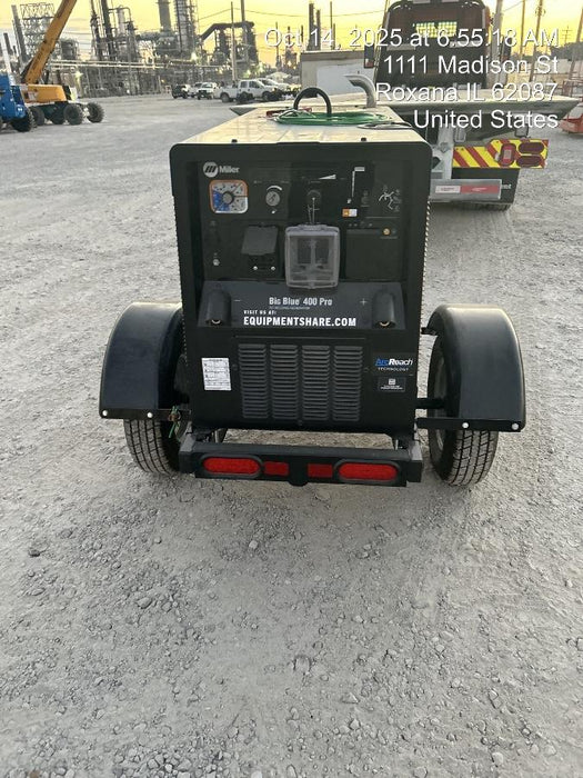 2025 MILLER ELECTRIC BIG BLUE 400
