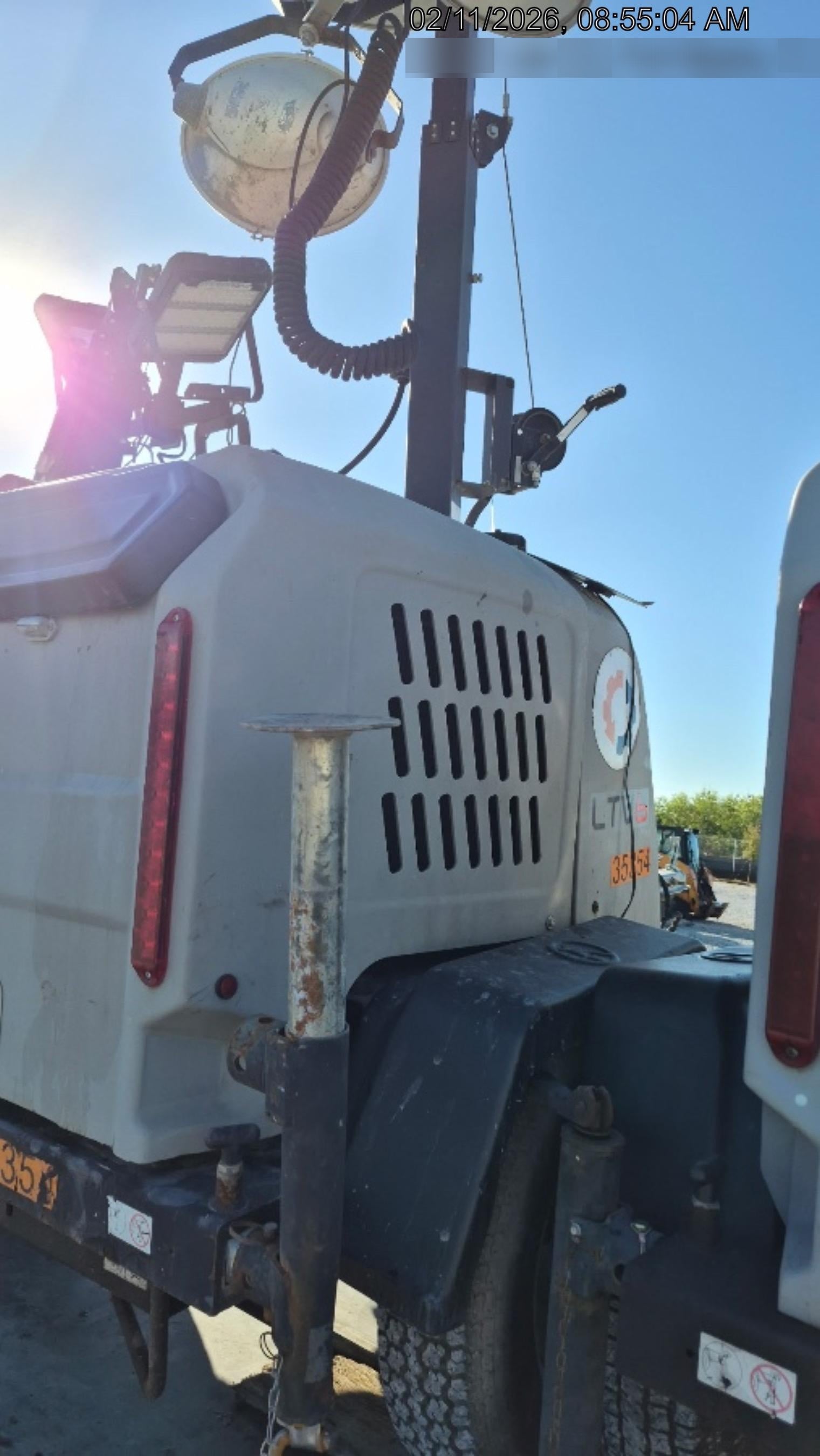 2019 Wacker Neuson LTV6L-MH Wacker Neuson LTV6L Mobile Light Tower w/Fuel Level Sensor Installed