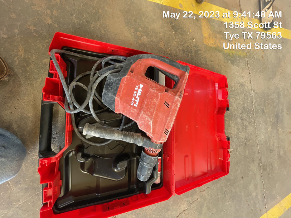 2021 HILTI TE 50-AVR