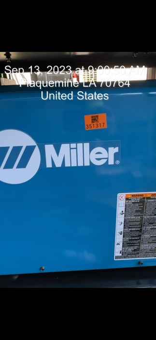 2023 MILLER ELECTRIC AlumaPower 350 MPA