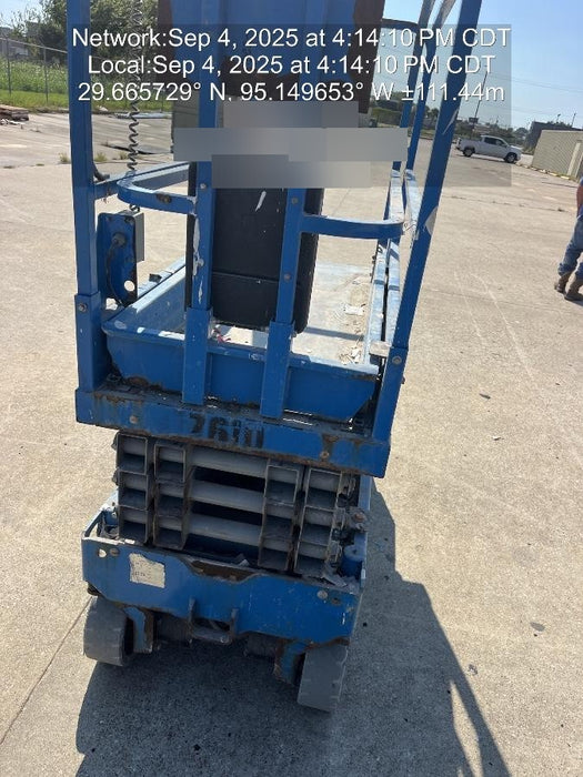 2017 Genie GS-1930 Genie GS-1930 Lift w/Fixed Rail and Chain Entry