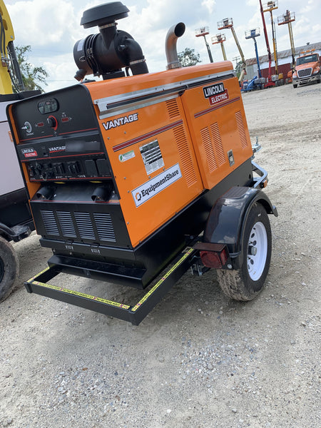2021 Lincoln Electric Vantage 549X Ready Pak 3, ORANGE (includes trailer, cable rack, fender light kit)
