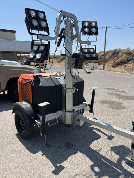 2024 Wanco WLTT-4MM4K Diesel, Deep Sea Controller, Shore Power Plug, Auto Start, (4) 350W LED Floodlights, 4kW Generator, 60 Gal Fuel Tank, 2" Ball, T3