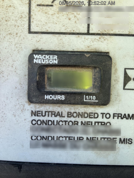 2019 Wacker Neuson LTV6L-MH Wacker Neuson LTV6L Mobile Light Tower w/Fuel Level Sensor Installed