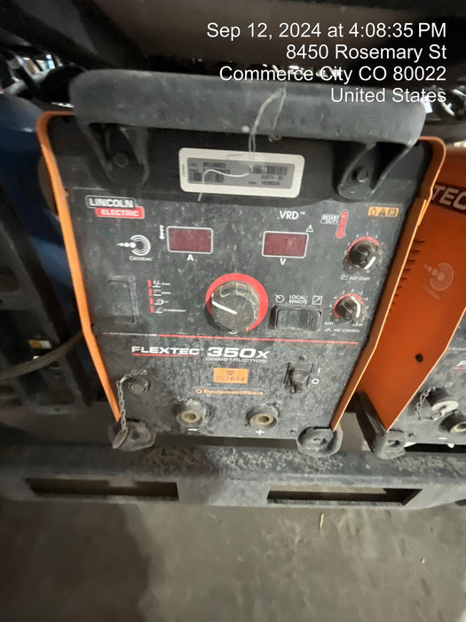 2023 LINCOLN ELECTRIC FLEXTEC 350X