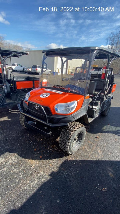 2021 Kubota RTV-X1140W-H Plastic Canopy, Windshield Acrylic Clear, LED Strobe Light, Wire Harness Kit, Back up Alarm