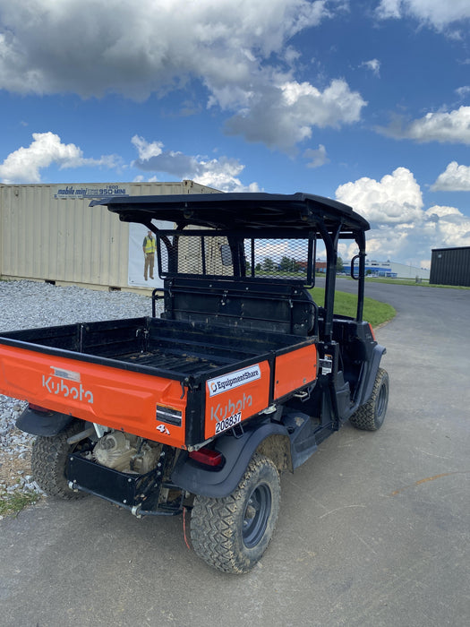 2022 Kubota RTV-X1140W-H Plastic Canopy, Windshield Acrylic Clear, LED Strobe Light, Wire Harness Kit, Back up Alarm