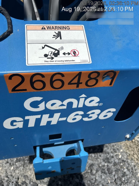2022 GENIE GTH-636