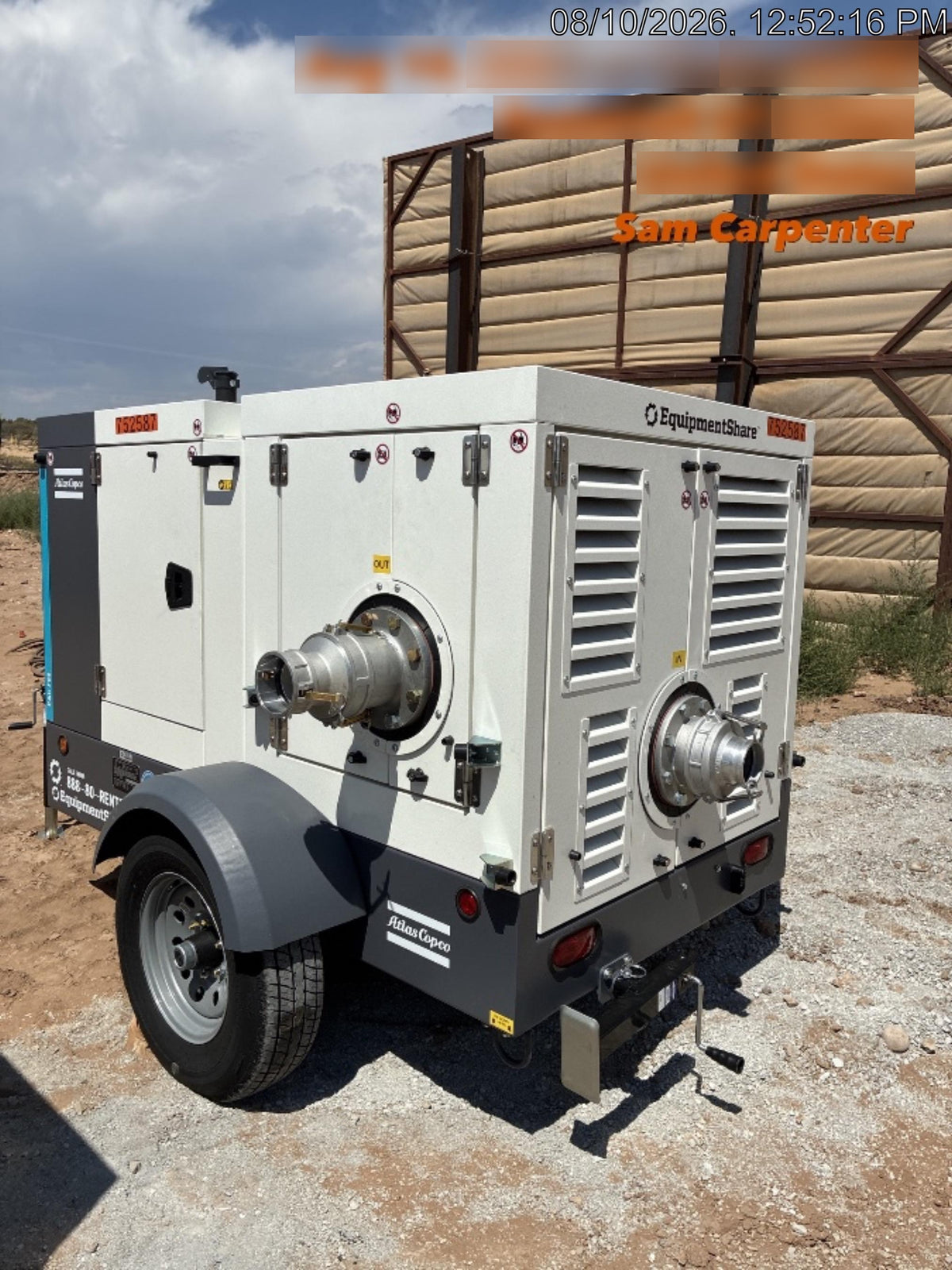 2026 ATLAS COPCO PAC F66 KD-S