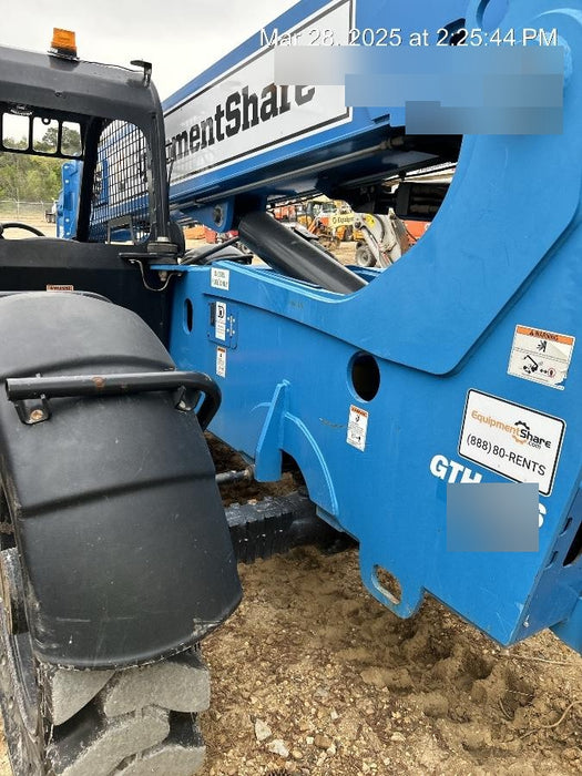 2019 Genie GTH-636 Canopy, Solid RT Tires, LED Work Lights, Beacon 60" QA Carriage, 48" Forks