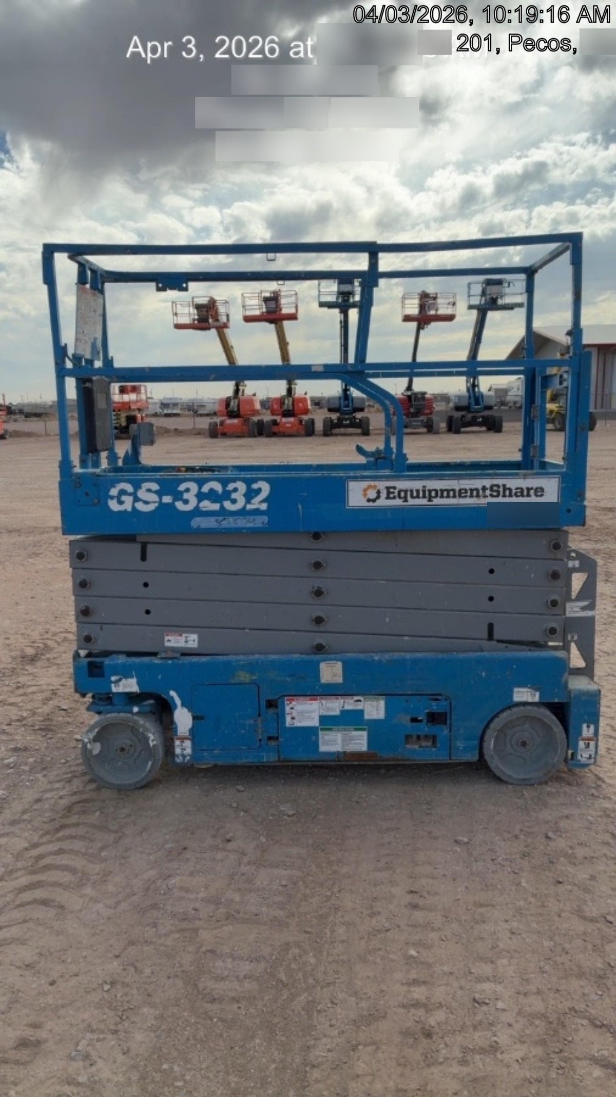 2018 Genie GS-3232 Genie GS-3232 Scissor Lift w/Standard Options