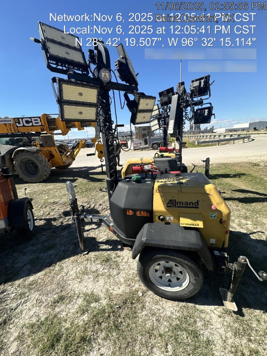 Allmand NLV3GR 3kW Light Plant - LED