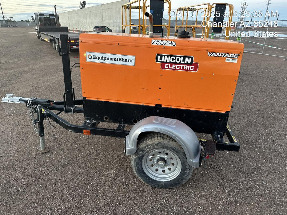 2022 Lincoln Electric LE400 Kubota V1505, Trlr, Cable Rack, Light Kit, ES Decals, T3