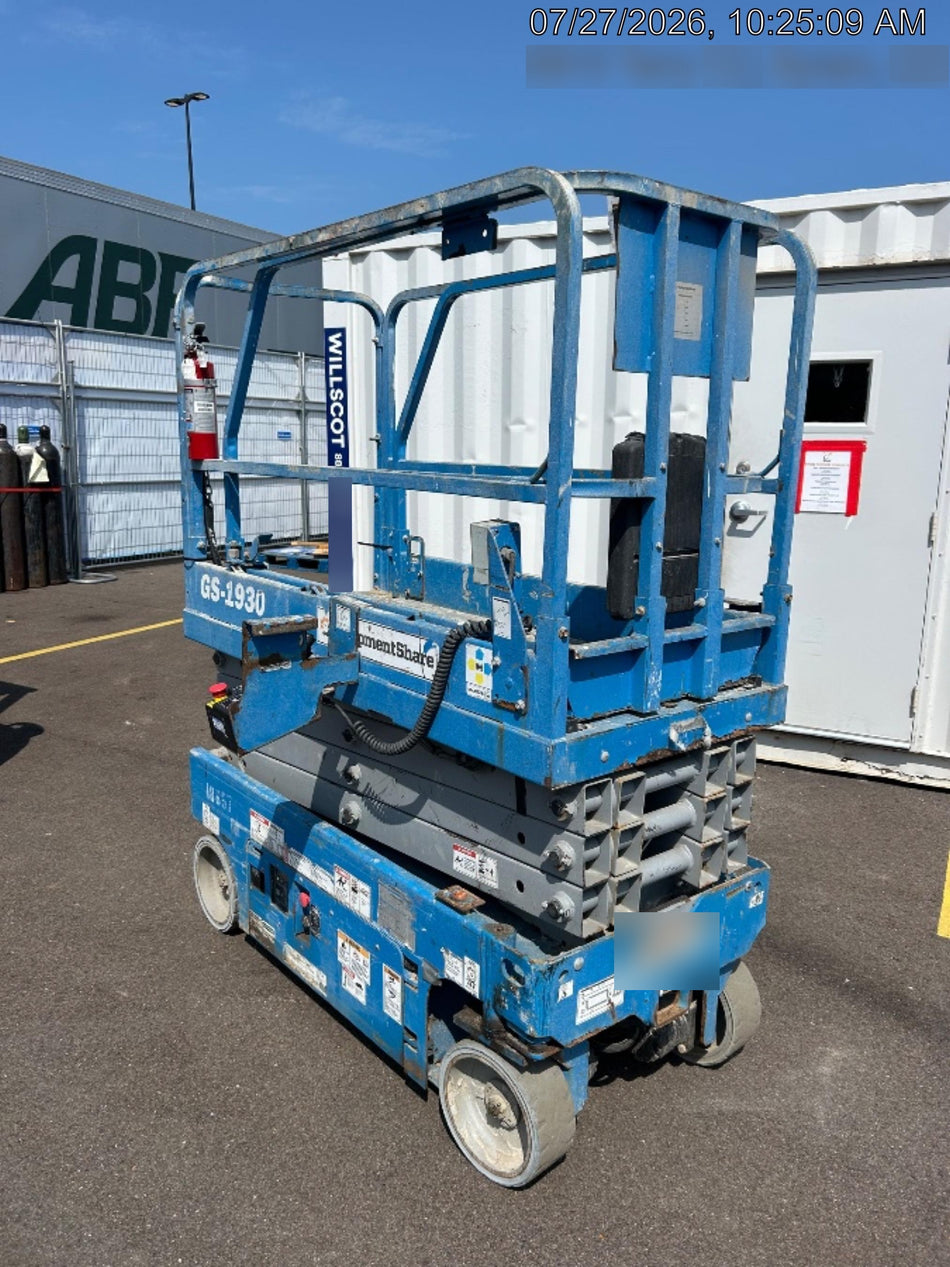 2018 Genie GS-1930 Genie GS-1930 Scissor Lift w/Standard Options