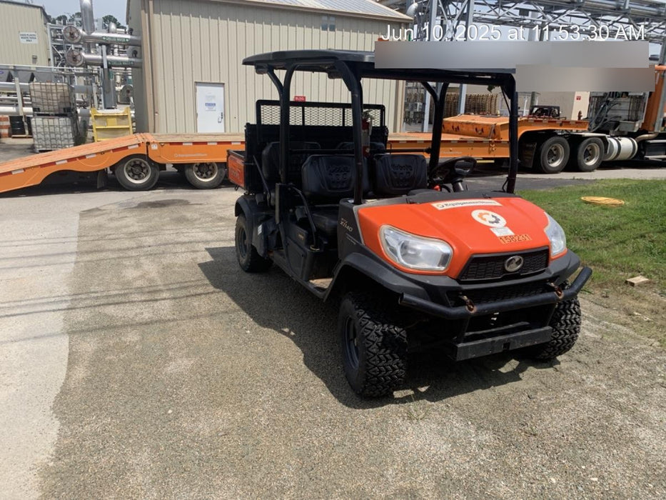 2021 Kubota RTV-X1140W-H Plastic Canopy, Windshield Acrylic Clear, LED Strobe Light, Wire Harness Kit, Back up Alarm