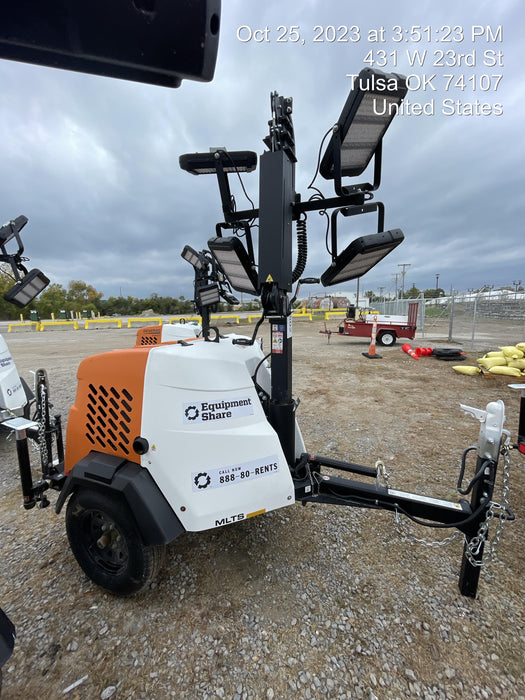 2023 Generac MLT2 Diesel, Flex Switch 120V Input, Powerzone Controller, (4) 320W LED Lights, 4kW Generator, 39.9 Gal Fuel Tank, 2" Ball, T3