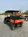 Kubota RTV-X1140W-H 4wd Utility Cart, 4 Seat, Diesel, LED Strobe, Windshield Tempered Glass, Plastic Canopy, Wire Harness Kit, Backup Alarm