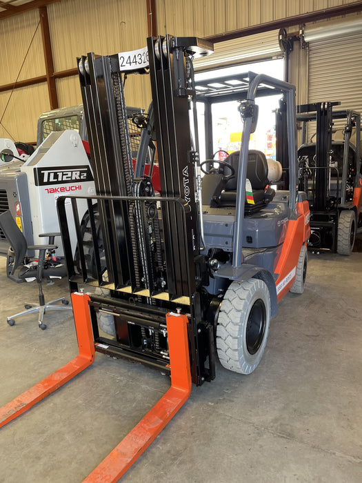 2022 TOYOTA 8FGU25 LP w/ Scale