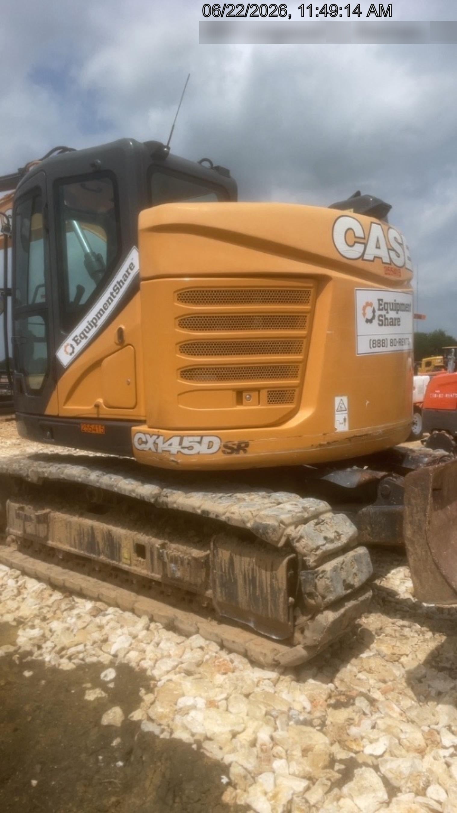 2022 CASE CX145D SR