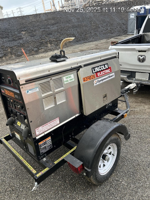 2024 Lincoln Electric LE400 Kubota V1505, Trlr, Cable Rack, Light Kit, ES Decals, T3