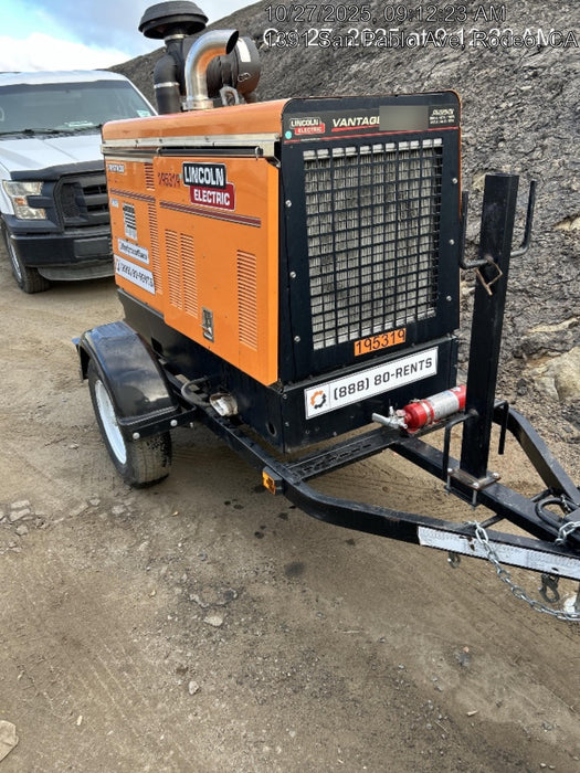 2021 Lincoln Electric Vantage 549X Ready Pak 3, ORANGE (includes trailer, cable rack, fender light kit)