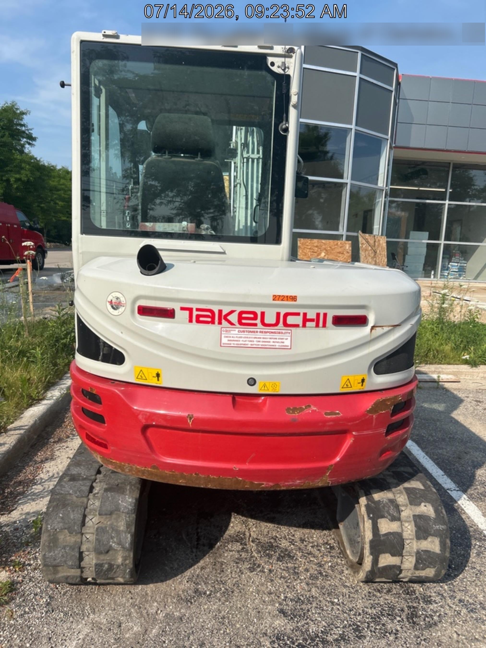 2022 TAKEUCHI TB250-2CR