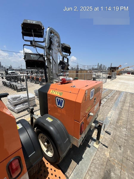 2023 Wanco WLTT-4MM4K Diesel, Deep Sea Controller, Shore Power Plug, Auto Start, (4) 350W LED Floodlights, 4kW Generator, 60 Gal Fuel Tank, 2" Ball, T3