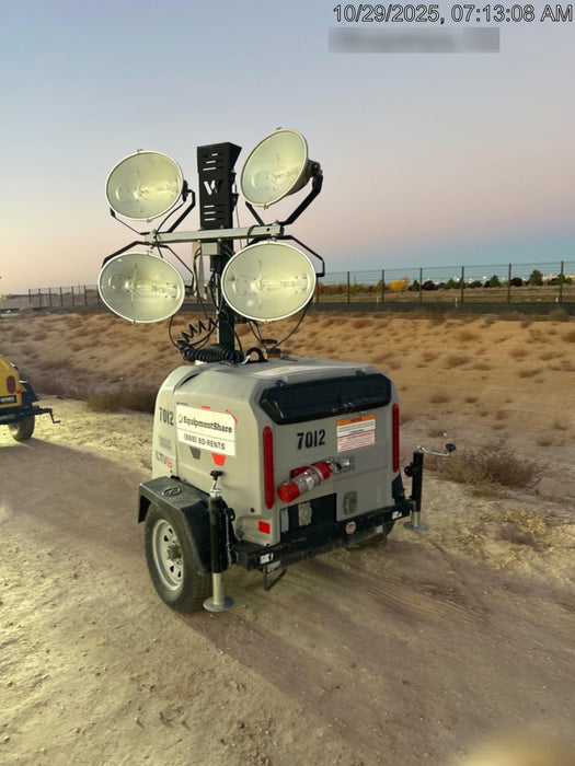 Wacker Neuson LTV6K-MH Wacker Neuson LTV6K Light Tower w/Kubota Engine
