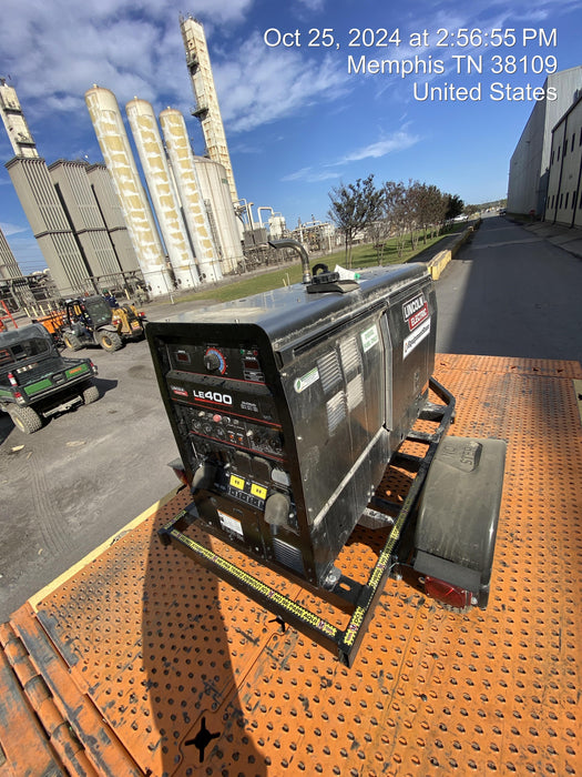 2024 Lincoln Electric LE400 Kubota V1505, Trlr, Cable Rack, Light Kit, ES Decals, T3