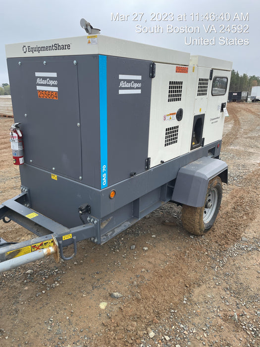 2022 ATLAS COPCO QAS 70