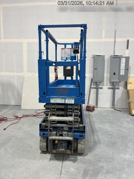 2020 Genie GS-1930 Solid Non Marking Tires, Beacon, Folding rails with half height swing gate, 800W Inverter