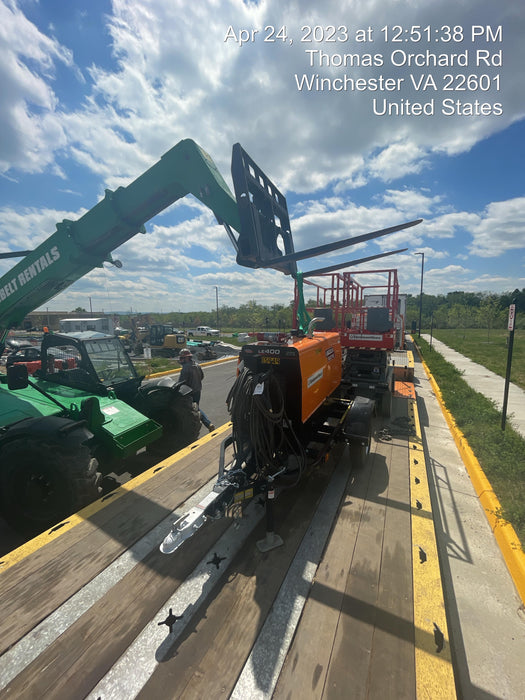 2022 Lincoln Electric LE400 Kubota V1505, Trlr, Cable Rack, Light Kit, ES Decals, T3